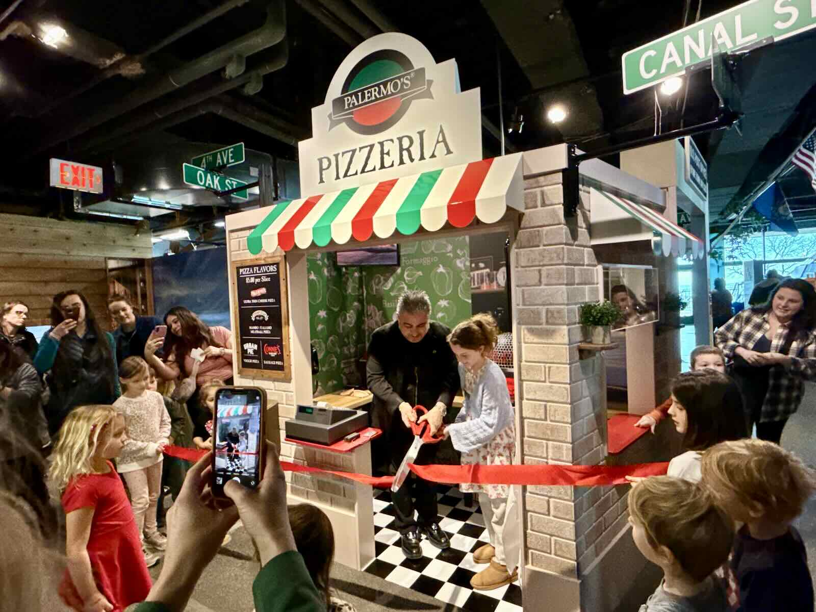Ribbon cutting