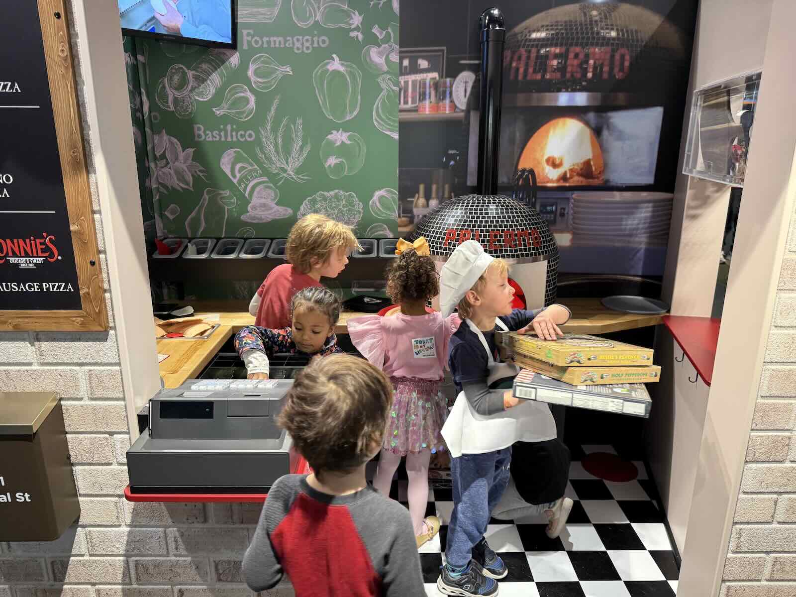 Busy kitchen