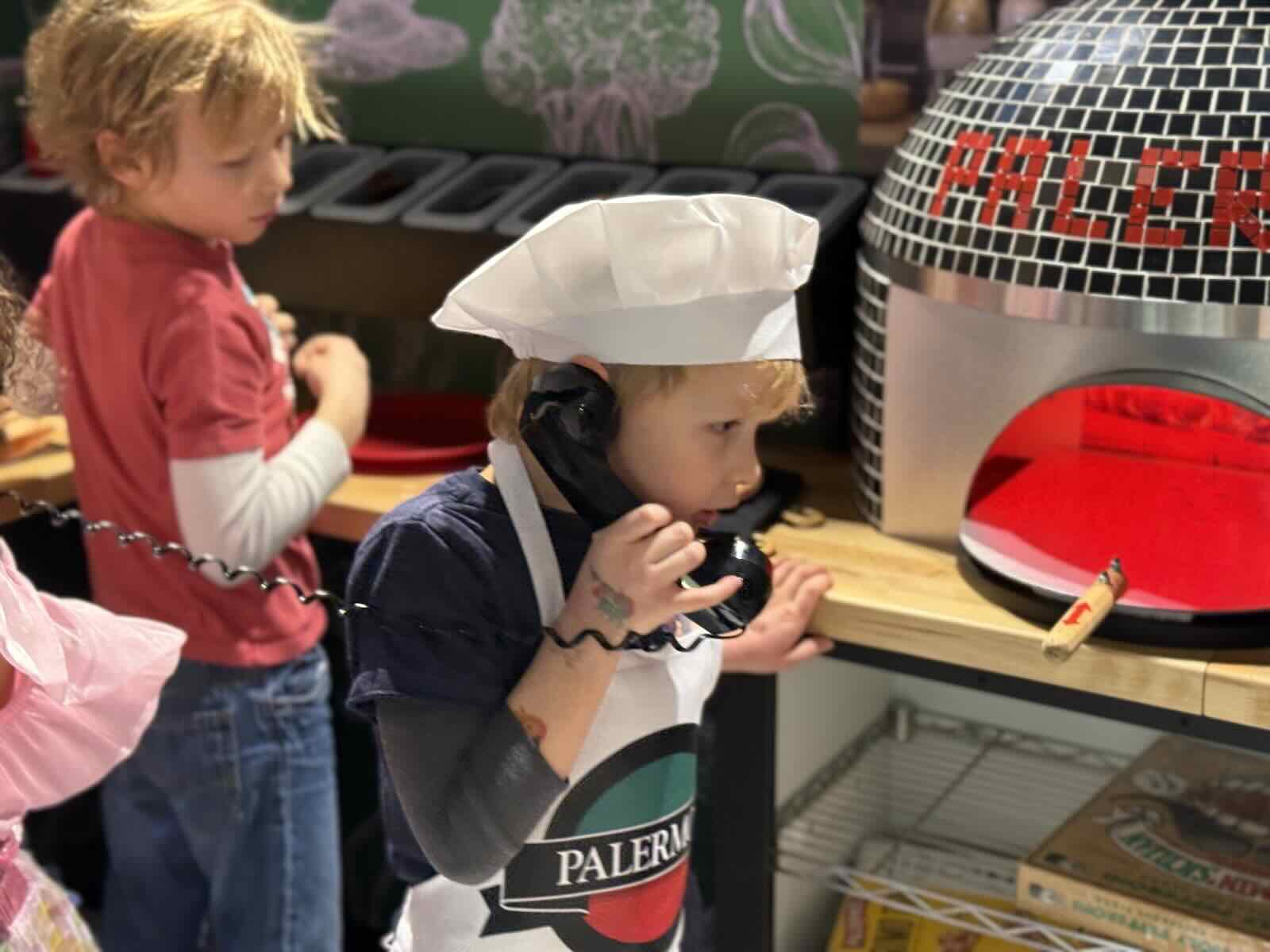 Taking orders on the phone